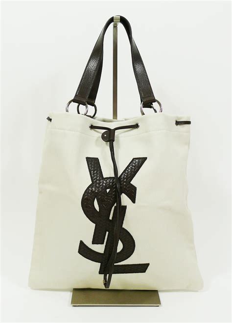 canvas ysl tote bags|90 dollar YSL tote.